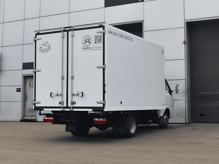 Изотермический фургон на шасси Junfeng Q35L